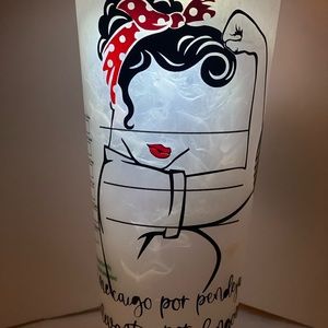 Phenomenal Woman💕Designed Starbucks Reusable Venti Cold Cup
